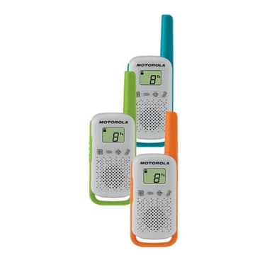 Motorola Talkabout T42 Walkie Talkie - 3-Pakkaus