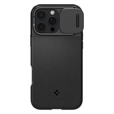 Spigen Optik Armor Mag Magsafe -kotelo iPhone 16 Pro - musta