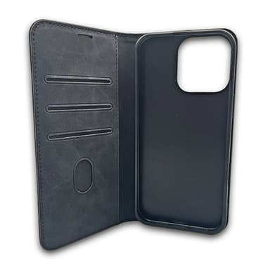 Keinonahkakotelo Samsung Galaxy S24 - musta