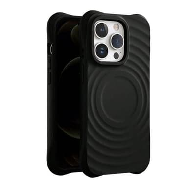 Circle MagSafe takakuori iPhone 16 Pro Max -puhelimelle - musta