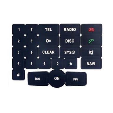 Korjaustarrat radiolle Mercedes Benz C/E/GLK/W 2007-2014 varten