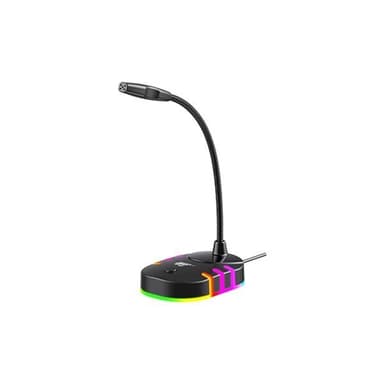 Havit-pelimikrofoni RGB-valaistuksella ja plug &amp; play -yhteydellä