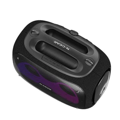 N-GEAR NRG600 Bluetooth-kaiutin, jossa on 600 wattia ja 2 mikrofonia