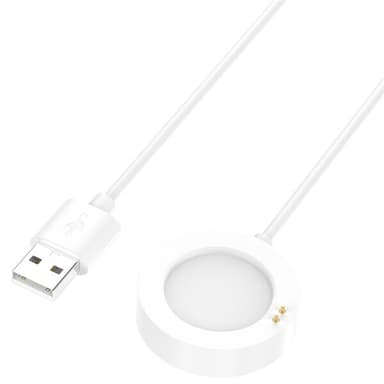 Laturi Xiaomi Watch 2 Pro - USB 1m - Valkoinen