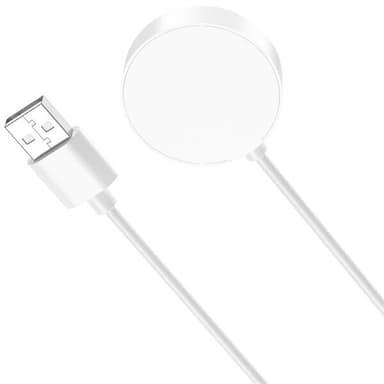 Laturi Xiaomi Watch 2 Pro - USB 1m - Valkoinen