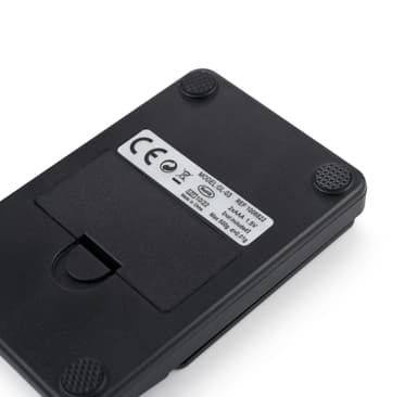 Kannettava elektroninen vaaka, pieni kahvivaaka Musta M 500g / 0.1g