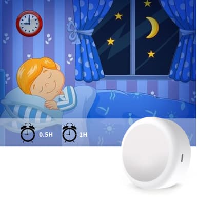 Ladattavat LED spotit 13 RGB väriä 3 kpl Valkoinen