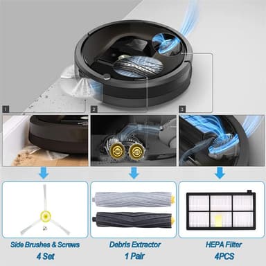 Vaihtotarvikesarja 14-osainen iRobot Roomba 800 900 -sarjaan