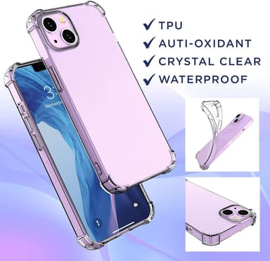 iPhone 13 matkapuhelinkotelo TPU Transparent