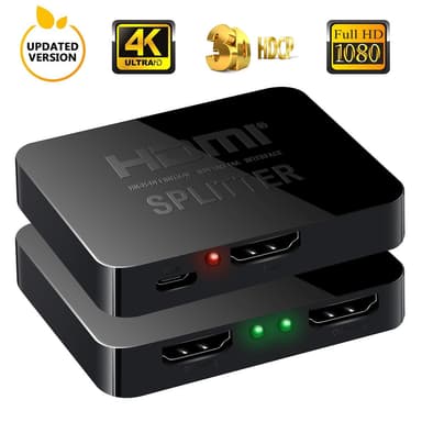 2-porttinen HDMI-jakaja 1x2 - 3D ja 4K