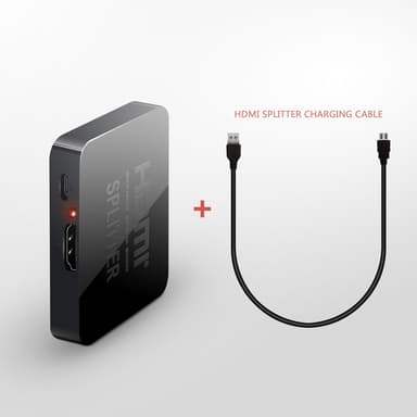 2-porttinen HDMI-jakaja 1x2 - 3D ja 4K
