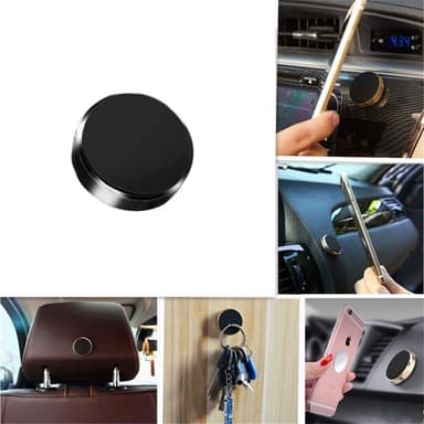 Magneettinen puhelinteline autoon Musta