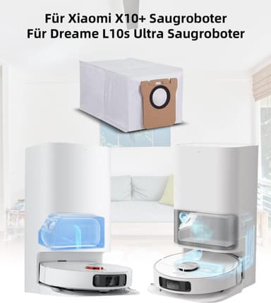 Vaihdepölypussisarja Xiaomi/Dreame Robot Vacuum -puhelimeen