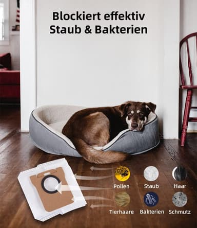 Vaihdepölypussisarja Xiaomi/Dreame Robot Vacuum -puhelimeen