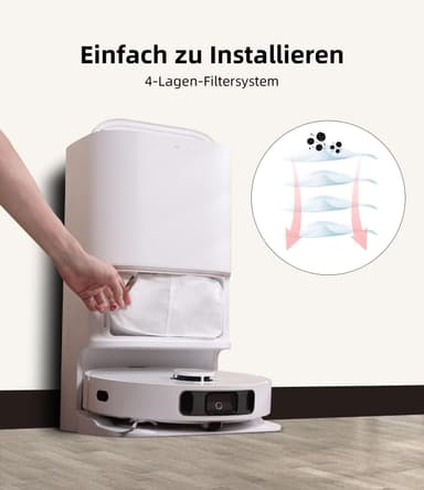 Vaihdepölypussisarja Xiaomi/Dreame Robot Vacuum -puhelimeen