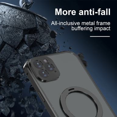 Näytönsuojaus magneettinen suojakotelo jalustalla  iPhone 13 Pro