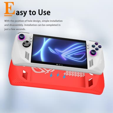 ASUS Rogally silikonisuojakotelo Punainen