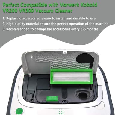 Varaosasarja Vorwerk Kobold VR200 VR300 robottiimuriin
