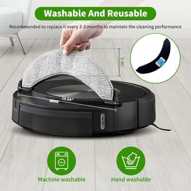 12 osaa lisävarusteita iRobot Roomba J7 / J7+:lle