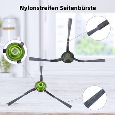 Tarvikkeet Ecovacs Deebot OZMO 920, 950, T5, T8 AIVI Max Monivärinen