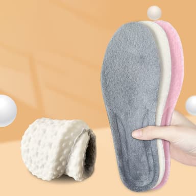 Erittäin joustavat lämpimät pohjalliset pehmopohjalliset Harmaa 25.5 cm