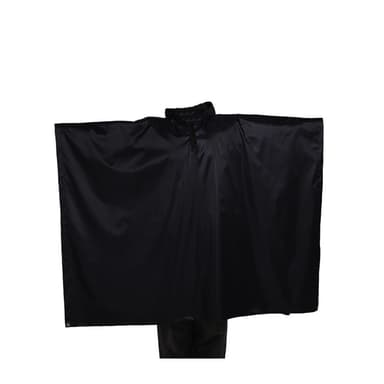 Monikäyttöinen hupullinen sadeponcho / telttapeite / katos retkeilyretkeilyyn Tummansininen