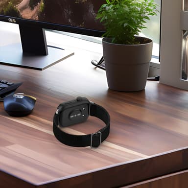 Joustava nailoninen kellohihna Huawei Watch Fit 3:lle Musta