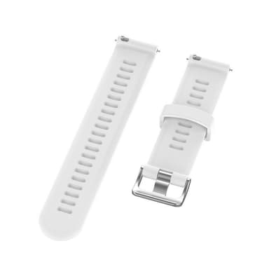 Kellon ranneke Garmin Forerunner 245 silikonille Valkoinen 20 mm