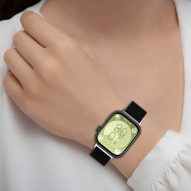 Joustava nailoninen kellohihna Huawei Watch Fit 3:lle Musta