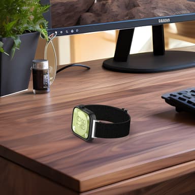 Joustava nailoninen kellohihna Huawei Watch Fit 3:lle Musta