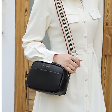 Olkahihnalaukku Crossbody laukku aitoa nahkaa