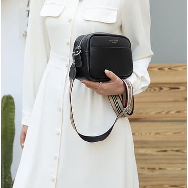 Olkahihnalaukku Crossbody laukku aitoa nahkaa