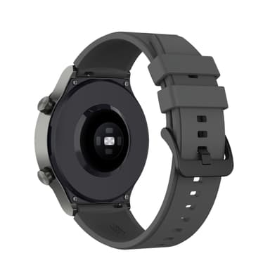 Huawei Watch GT2 Pro rannekoru silikoni Tummanharmaa