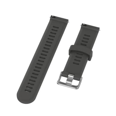 Kellon ranneke Garmin Forerunner 245 silikonille Harmaa 20 mm