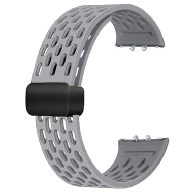Magneettinen solkikellohihna Samsung Galaxy Fit 3:lle Harmaa