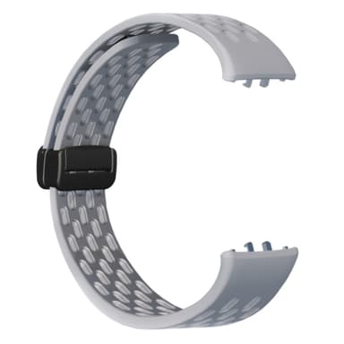 Magneettinen solkikellohihna Samsung Galaxy Fit 3:lle Harmaa
