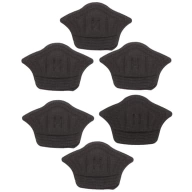 Kantapääsuojat 3 paria Musta 5 mm