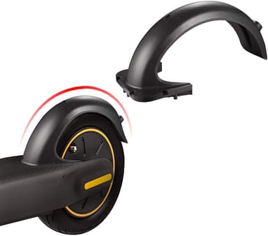 Ninebot Max G30 roiskesuoja takana Musta