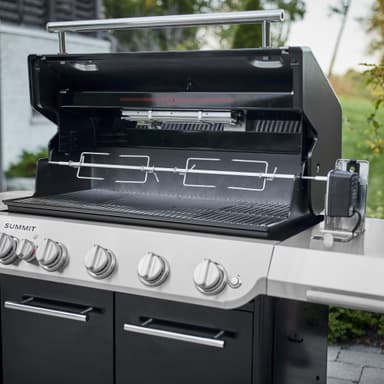 Weber Summit E kaasugrilli 1500110 (musta)