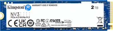 Kingston NV3 M.2 NVMe Gen 4 sisäinen SSD muisti (2 TB)
