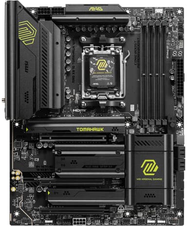 MSI MAG X870 TOMAHAWK WIFI emolevy