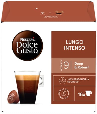NESCAFÉ Dolce Gusto Lungo Intenso kahvikapselit (16 kpl)
