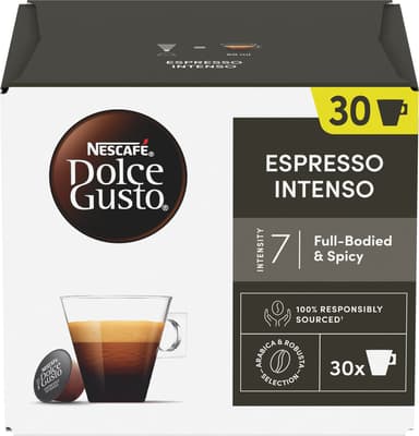 NESCAFÉ Dolce Gusto Espresso Intenso kahvikapselit (30 kpl)