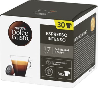 NESCAFÉ Dolce Gusto Espresso Intenso kahvikapselit (30 kpl)