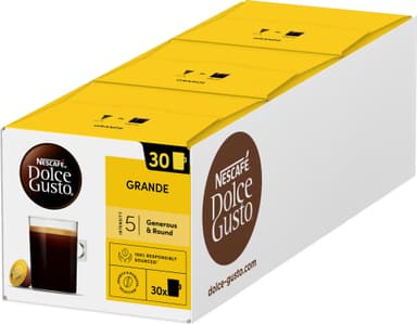 NESCAFÉ Dolce Gusto Grande kahvikapselit (30 kpl)