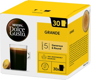 NESCAFÉ Dolce Gusto Grande kahvikapselit (30 kpl)