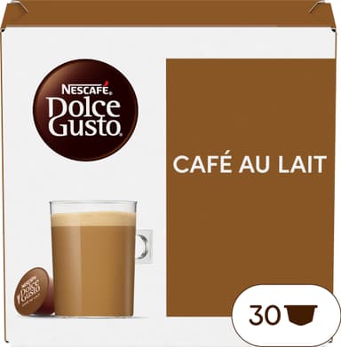 NESCAFÉ Dolce Gusto Café au Lait kahvikapselit (30 kpl)