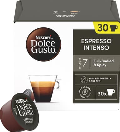 NESCAFÉ Dolce Gusto Espresso Intenso kahvikapselit (30 kpl)