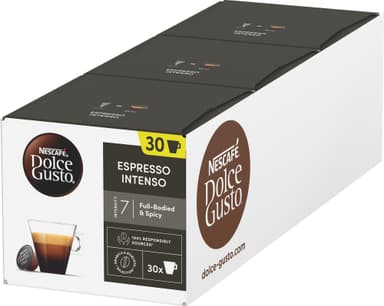 NESCAFÉ Dolce Gusto Espresso Intenso kahvikapselit (30 kpl)
