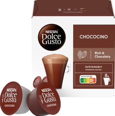 NESCAFÉ Dolce Gusto Chococino Hot Chocolate kaakaokapselit (16 kpl)